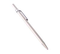 Socobeta Rotulador de Vidrio con Punta de Acero Al Carbono, Herramienta de Trazado Portátil para Azulejos, Rotulador para Mejoras en el Hogar, Plateado, 1 Unidad