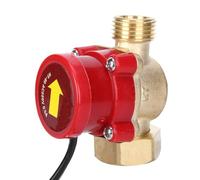 Socobeta Sensor de Flujo de Bomba de Agua Automatizado con Resistencia a Altas Temperaturas para un Control Eficiente del Agua en el Hogar y el Jardín - Latón, 220 V, 90 W, 1 Unidad