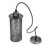 Socobeta Sombra de Luz de Techo, Pantalla de Lámpara, Apariencia Retro Firme, para Salones para Restaurantes (Barro de plata)