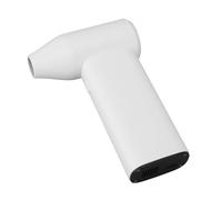 Socobeta Soplador de Chorro Ajustable de 3 Engranajes, Plumero de Aire Eléctrico Turbo Portátil para Limpieza de Teclado (Blanco)