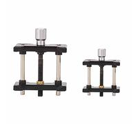 Socobeta Soporte de Movimiento de Reloj, Herramienta de Reparación de Base de Plástico para Fijar Movimientos de Ajuste, Juego de 2 Piezas Adecuado para Cualquier Tipo de Reloj