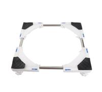 Socobeta Soporte para Lavadora de Alta Resistencia, Base Universal Ajustable para Refrigerador y Lavadora, 4 Pies y 8 Pies Opcional (Modelo 4 patas altura C)