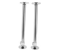 Socobeta Soportes Ajustables para Fregadero de Acero Inoxidable para Kit de Reparación de Cocina/baño, Soporte Resistente para Montaje Inferior para 600 Libras, Fácil Instalación, 2 Piezas