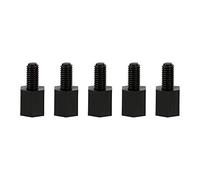 Socobeta Surtido de Espaciadores Hexagonales Hembra de Nailon M2 M3 M4 Tuerca de Tornillo de Cabeza Redonda para Hardware de Sujeción, 100 Piezas Espaciadores Hembra de Nailon para Placas de Circuito