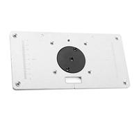 Socobeta Tabla de Enrutador, Herramientas para el Procesamiento de la Mesa del Enrutador de Madera Insertar Placa Multifunción de Instalación Fácil para el Escritorio de Carpintería
