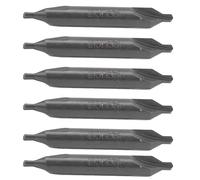 Socobeta Taladro Central de Taller Broca de Torno Resistente Al Desgaste de 2,5 Mm con Larga Vida útil 10 Piezas