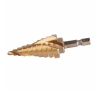 Socobeta Taladro Escalonado de Púas, Herramienta para Cortar Agujeros, Perforación Precisa para Perforar Paneles de Plástico, Taladro Manual (4 mm ~ 22 mm)