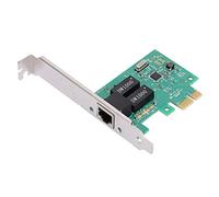 Socobeta Tarjeta de Red Adaptador de Tarjeta de Red PCI-E Gigabit Ethernet 10/100/1000Mbps para Tarjeta Ethernet 8111E Suministros para computadora
