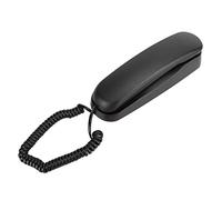 Socobeta Telefono Fijo De Sobremesa De Pared De Doble Uso Negro Habitación De Teléfono De Hotel, Elevador De Casa, Mesa De Baño, Pared, Doble Propósito, Pequeña Extensión De Teléfono Colgante