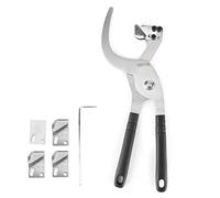 Socobeta Tijeras de Podar de árboles de Acero Inoxidable con 4 Cuchillas, Cortador de Ladridos de Anillos Profesional para Recorte de Ramas y Jardines