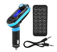 Socobeta Transmisor inal¨¢mbrico Bluetooth FM Transmisor inal¨¢mbrico de Coche Puerto USB Dual Bluetooth MP3 Transmisor FM Radio para Kit de Coche