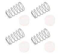 Socobeta Válvula de Retención de Resorte de Tapón de Goma de Larga Duración, Válvula de Retención Unidireccional de 10 Piezas para Máquina de Aceite, Repuesto (354)