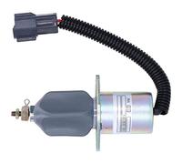 Socobeta Válvula Solenoide de Cierre de de Solenoide de Cierre de Aceite ABS Duradero para R210-5 R60-5 R335-7 12V 1751ES-12A3UC12BIS, 1 Pieza