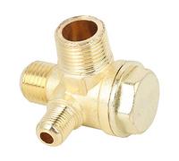 Socobeta Válvula Unidireccional Válvula de Retención de Alta Dureza de Agua de Compresor de Aire para Diversas Aplicaciones 2 Piezas para Compresor de Aire