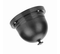 Socobeta Vaso con Rodillo de Dados Negro Antitrampa con Cubierta Transparente, Vaso Eléctrico para Juegos de Dados, Base de Reducción de Ruido, Diversión Nocturna de Juegos