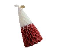Socobeta Vela sin Llama Perfumada de árbol de Navidad, Aromaterapia Decorativa, Accesorio de Fotografía Cálido para Sala de Estar (Tipo 1)