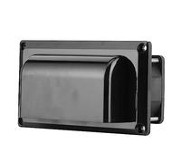 Socobeta Ventilador de Escape de Ventilación de Aire Negro de 12 V para RV Boat Ventilación Marina