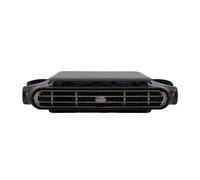 Socobeta Ventilador de Refrigeración Portátil sin Aspas para Respaldo de Asiento Montado en Automóvil con 3 Configuraciones de Velocidad para Mayor Comodidad en Vehículos 6.9x3.0x1.3in (Negra)