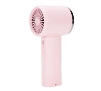 Socobeta Ventilador Portátil de Mano, Experiencia de Enfriamiento Rápido, Viento de 199 Engranajes para Viajes Al Aire (Rosa)