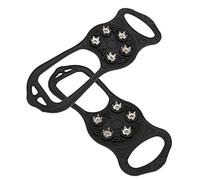 Socobeta Zapatos para Hielo Antideslizantes Cubiertas con Púas Crampones de Cinco Dientes de para Esquiar Escalada con Seguridad Multicolor 90,0 G