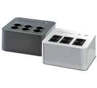 Socomec NETYS pl Corriente 6 Tomas 600 VA/360 W Negro