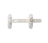 Socona L6 - Barra de seguridad para ventanas, con botón pulsador, color blanco