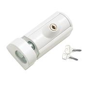 Socona TL6S - Cerrojo para ventana de alta seguridad, color blanco