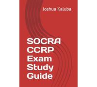 SOCRA CCRP Exam Study Guide