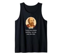 Sócrates Dijo No Puedo enseñar Solo Hacer Pensar a la Gente (Oscuro) Camiseta sin Mangas