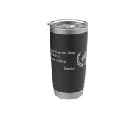 Sócrates dijo que solo sé una cosa Vaso térmico de acero inoxidable de doble pared