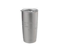 Sócrates dijo que solo sé una cosa Vaso térmico de acero inoxidable de doble pared