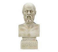 Socrates - Estatua de filósofo griego para profesor, escultura de yeso duro