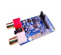 Socueny Módulo de Tarjeta de Adquisición de Audio I2S ADC Módulo de Tarjeta de Captura Modo Maestro/Esclavo 24 Bits 192K 96K 48K Tarjeta de Desarrollo Multifuncional