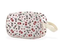 Soda - Bolsa de maquillaje transparente para bebidas favoritas, refrescos, club social, vodka, regalo para beber, Dr P Cbag Eu, Multifuncional: