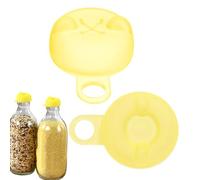 Soda Bottle Lids, Silicone Protector Covers, Long Lasting Freshness Seal, Reusable Drink Cap Design, Ideal for Indoor, Outdoor, Beach, School, Party Use 1.69x1.22x0.67 Inches