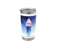 Soda cremosa Moonlit Vaso térmico de acero inoxidable de doble pared