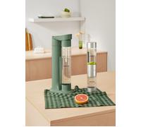 CREATE/SODA MAKER STUDIO/Máquina para hacer agua con gas 1L verde sage + botella doble 500 ml + 350 ml/No incluye cilindros de CO2, botella libre de BPA