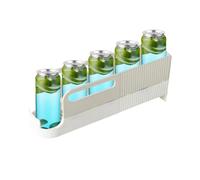 Soda Organizer For Refrigerator - Can Storage Stand | Beverage Can Storage Stand & Drink Fridge Organizer, ideal for Pantry, Kitchen, Gabinet, Freeezer, Home Bar, Keeping Drinks Neat And Accessible