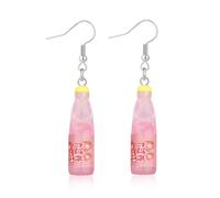 Soda Pop - Pendientes de botella de música K-Pop a juego, regalos de anime coreano para fanáticos, decoración de Halloween, 1.5, Resina, Resina