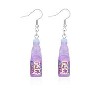 Soda Pop - Pendientes de botella de música K-Pop a juego, regalos de anime coreano para fanáticos, decoración de Halloween, 1.5, Resina, Resina