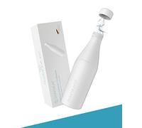 SodaNature® Botella de acero inoxidable premium de 700 ml para SodaStream Crystal, apta para burbujear, apta para lavavajillas y a prueba de fugas, accesorios para viajes, incluye elegante paquete de