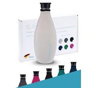 SodaNature | Funda protectora premium para botellas de cristal SodaStream | 24h + efecto de enfriamiento y protección contra roturas gracias al material de neopreno de alta calidad | Práctico