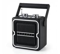 SODANY Radio Retro Portátil Multibanda FM MW SW con Bluetooth Altavoz Transistor Recargable USB TF para Emergencias y Camping
