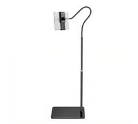 SODANY Soporte de Suelo para Tablet y Móvil 135cm Cuello de Cisne Flexible 360° Base Estable Universal Compatible con iPad Pro Air Mini Samsung Galaxy Tab iPhone Switch 12-18cm