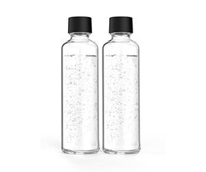 Sodapop Logan - Juego de botellas de cristal (2 unidades, 850 ml)