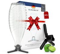 Sodaquip ® portabotellas para Botellas de Cristal Sodastream | 3 x Soportes para Botellas Que ahorran Espacio | Escurridor portabotellas para Botellas de Vidrio Sodastream