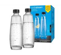 Sodastream 1L Glass Carafe 2 bottiglie di vetro da 1L