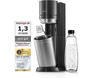 Sodastream aireador de agua duo sin cilindro de co2, 1 botella de cris