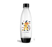 sodastream - Botella de edición limitada (1 L, apta para lavavajillas (sin BPA) para máquinas de agua con gas, transparente