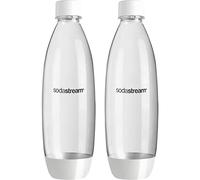 SodaStream Botella delgada apta para lavavajillas de 1 litro (blanco)
